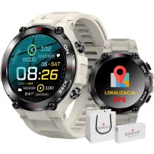 GIEWONT Pionier GPS GW460-3 smartwatch - Light Stone