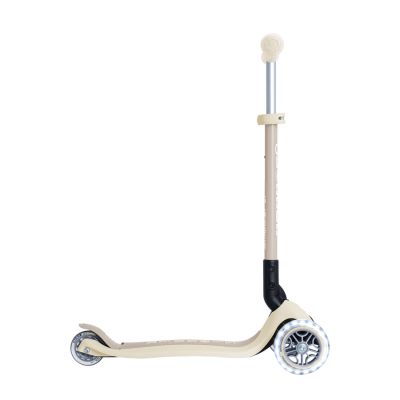 10. Globber PRIMO FOLDABLE LIGHTS ECOLOGIC scooter - Coconut (696-566-2)