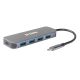 D-Link DUB-2340 USB Type-C Hubs and Concentrators 5000 Mbit/s Gray