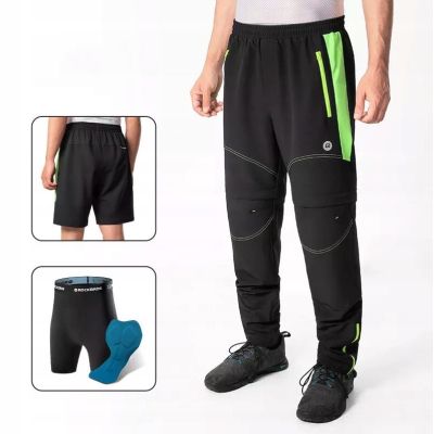 ROCKBROS 3-in-1 sports trousers YPK049 black-fl 2XL