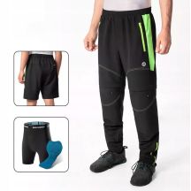ROCKBROS 3-in-1 sports trousers YPK049 black-fl 2XL