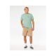 3. RIP CURL Vaporcool Search Peak Tee Green