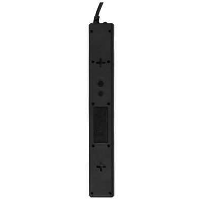 4. Ever OPTIMA surge protector 1.5m (6 x UTE; 10 A; black) (T/LZ08-OPT015/0000)