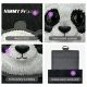 4. Nimmy Big Eyed Pet 2.0 Cat Wallet Card Holder - Black