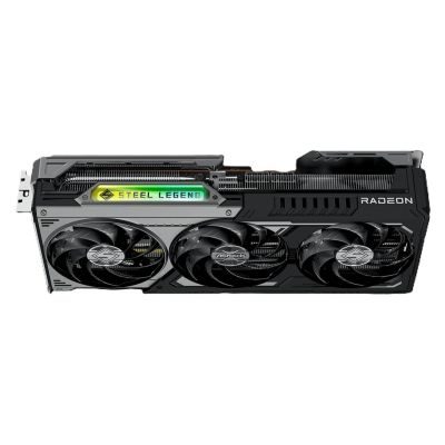 4. ASRock RX9070GRE Steel Legend Dark 12GB OC Graphics Card