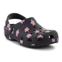 CROCS CLASSIC FLOWER CLOG K BLACK 212670-001