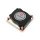 5. Inter-Tech Q-7 Processor Air Cooler 8 cm Black 1 pc.