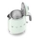 38. SMEG kettle model KLF05PGEU mini 0.8L pastelgreen