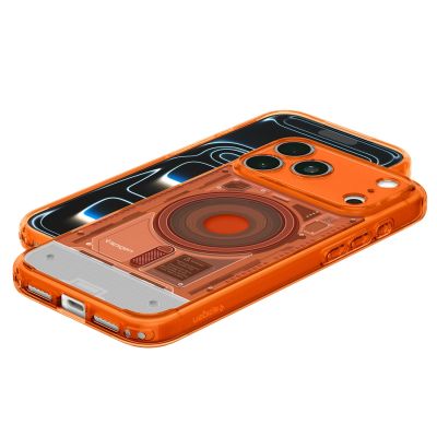 16. Spigen Ultra Hybrid MagSafe Case for iPhone 18 Pro / 17 Pro - Orange