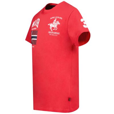 2. Geographical Norway Jequestre T-shirt 254 M SY1305H/GN-Red