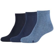 Skechers 3PPK Wm Casual Quarter Socks SK42005-5500 Navy blue 35-38