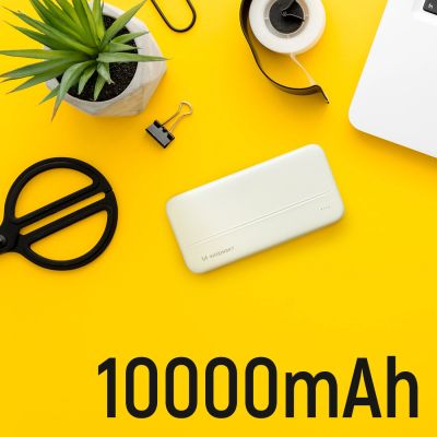 7. Wozinsky powerbank Li-Po 10000mAh 2 x USB white (WPBWE1)