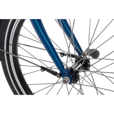 11. Snapp City-E Blue Folding Electric Bike