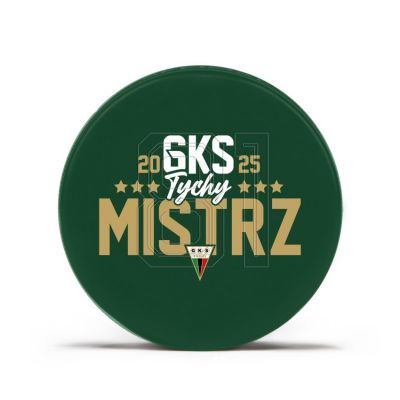 5. GKS Tychy 6 Polish Champion SREBKR-GKS hockey puck
