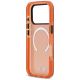 7. BMW M IML Shockproof Metal Logos MagSafe Case for iPhone 17 Pro - Pro Orange