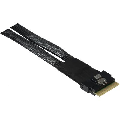 2. Inter-Tech Cable SFF 8654-8x - SFF 8087-2x 0.75m
