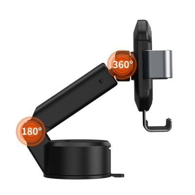 16. Baseus telescopic gravity car holder for the windshield black (SUYL-TK01)