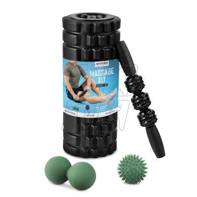 15. Massage roller with accessories Spokey Mixroll Set SPK-944203