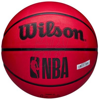 2. Wilson NBA Team Tribute Solid Chicago Bulls Ball WZ4025405XB Basketball Ball