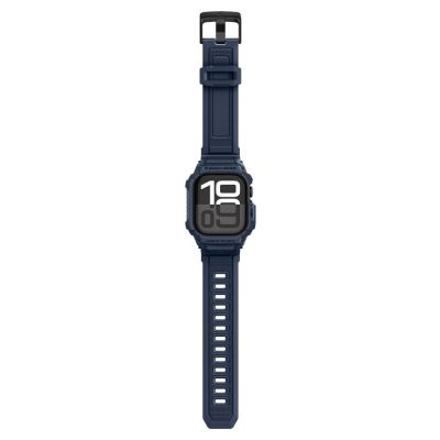 11. Spigen Rugged Armor Pro Strap for Apple Watch 42mm - Navy Blue