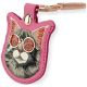 3. Nimmy Glasses Cool and Cute Cat Tracker Case - Pink