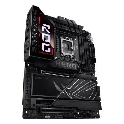 21. ASUS ROG MAXIMUS Z890 HERO Intel Z890 LGA 1851 (Socket V1) ATX