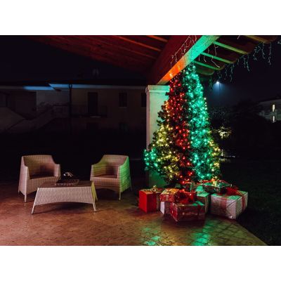 7. Twinkly 600 RGB Smart Christmas Lights 48m