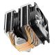13. Jonsbo CR-2000GT CPU cooler with radiator and 12 cm fan, black, 1 pc.