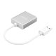 2. Orico UTH USB-A 3.0 to HDMI adapter - silver