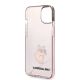 7. Karl Lagerfeld Ikonik Choupette case for iPhone 14 - pink