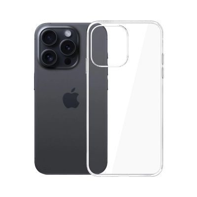 4. 3mk Clear Case Eco for Apple iPhone 15 pro max - transparent