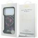 8. Guess IML Glitter Blossom Roses MagSafe Case for iPhone 18 Pro Max / 17 Pro Max – black