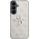 3. Guess Leather 4G Metal Logo Case for Samsung Galaxy S26 FE - Pink