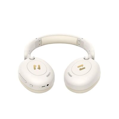 7. HAVIT H655BT PRO Bluetooth Headphones (Beige)