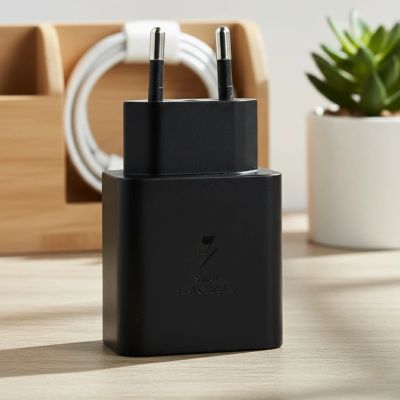 5. Samsung EP-P2900TBE 25W Wireless Charger with 45W Adapter - Gray