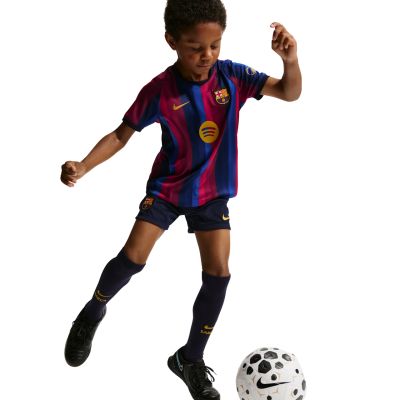 7. Nike FC Barcelona Stadium 2026 Toddler's Soccer Kit Maroon/Navy II1625 683