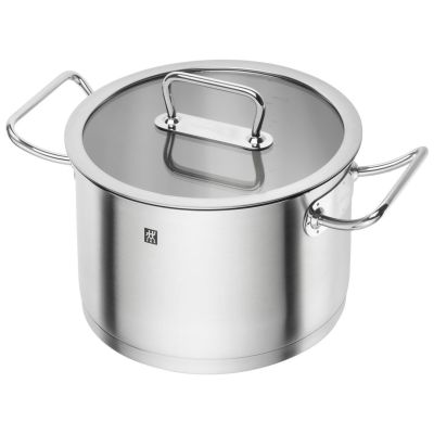 12. ZWILLING Pro 65123-240-0 tall pot with lid - 6.2 ltr