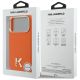 8. Karl Lagerfeld Karl Head Logo MagSafe Case for iPhone 17 Pro - Orange