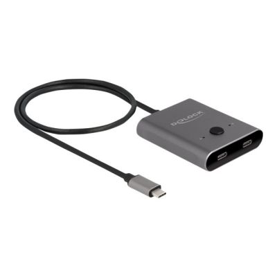 Delock USB 10Gbps USB Type-C? Switch 2 auf 1 bidirectional 8K