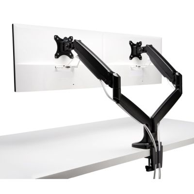 4. Kensington SmartFit One-Touch Dual Height Adjustable Monitor Arm