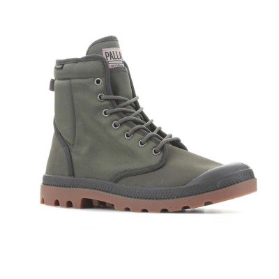10. Palladium Solid RNGR TP U Army Green/Beluga 75564-368
