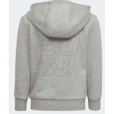 2. Sweatshirt adidas 3 Stripes Full-Zip Hoodie Jr. ED5969