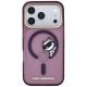 3. Karl Lagerfeld Peekaboo Logo MagSafe case for iPhone 18 Pro Max / 17 Pro Max - burgundy