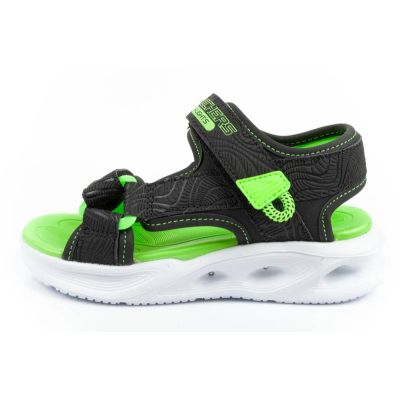 13. Skechers Jr. 401673L/BKLM Sandals