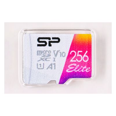 5. Silicon Power microSDXC Elite 256GB CL10 UHS-1/U1 A1