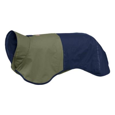 4. Ruffwear Sun Shower Jacket Raincoat for Dogs – Midnight Blue, Size: L