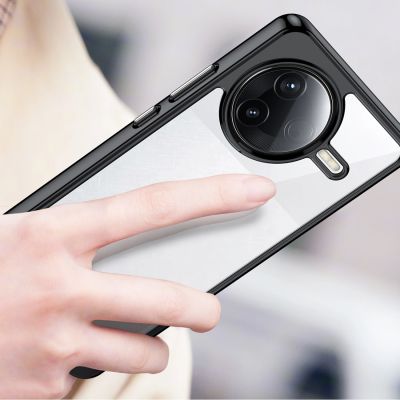 4. Outer Space Case with Gel Frame for Xiaomi Poco F7 Ultra - Black