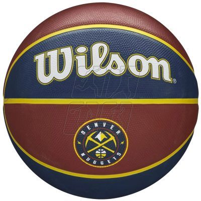 4. Wilson NBA Team Denver Nuggets Ball WTB1300XBDEN