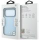 8. BMW Kevlar Metal Logo MagSafe Case for iPhone 18 Pro / 17 Pro – blue