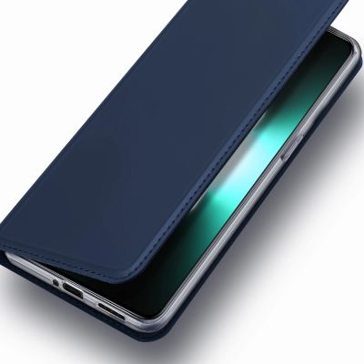 16. Dux Ducis Skin Pro Case For Realme GT Neo 5 / Realme GT3 Flip Cover Card Wallet Stand Black